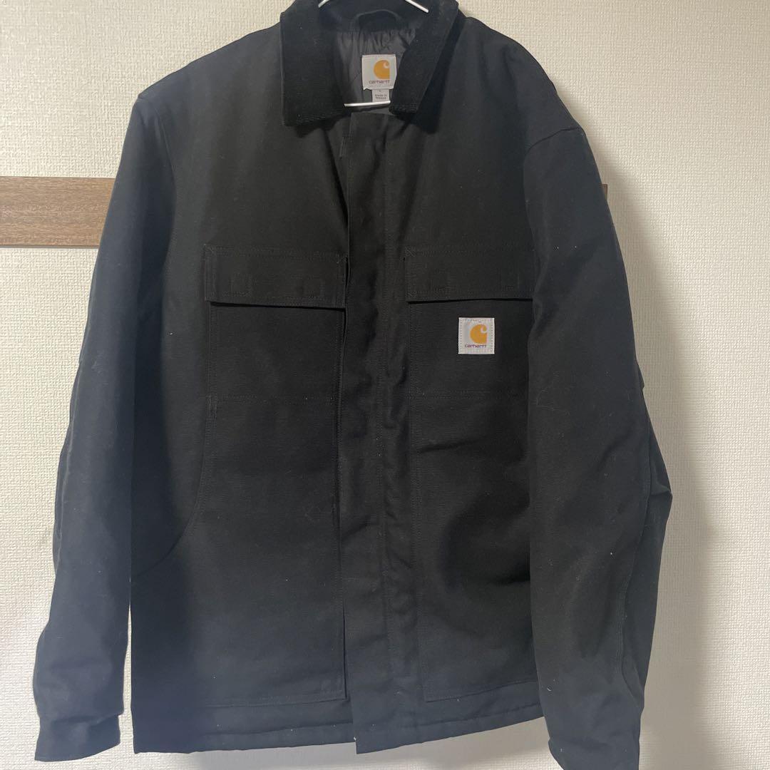 carhartt 黒 ジャケット クラプトンジャケット