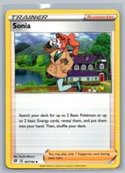 Sonia 167/192 Rebel Clash Trainer Card