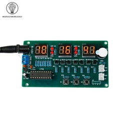 6-bit LED Digital Electronic Clock DIY Kit 51 Microcontroller Circuit Board Kit