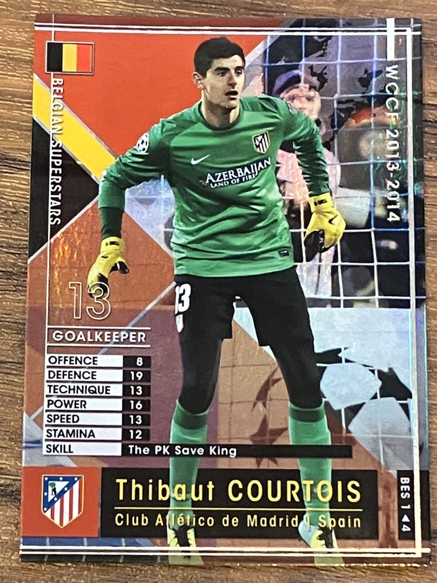 Free Shipping! Panini WCCF 2013/2014 Thibaut Courtois 2014 World