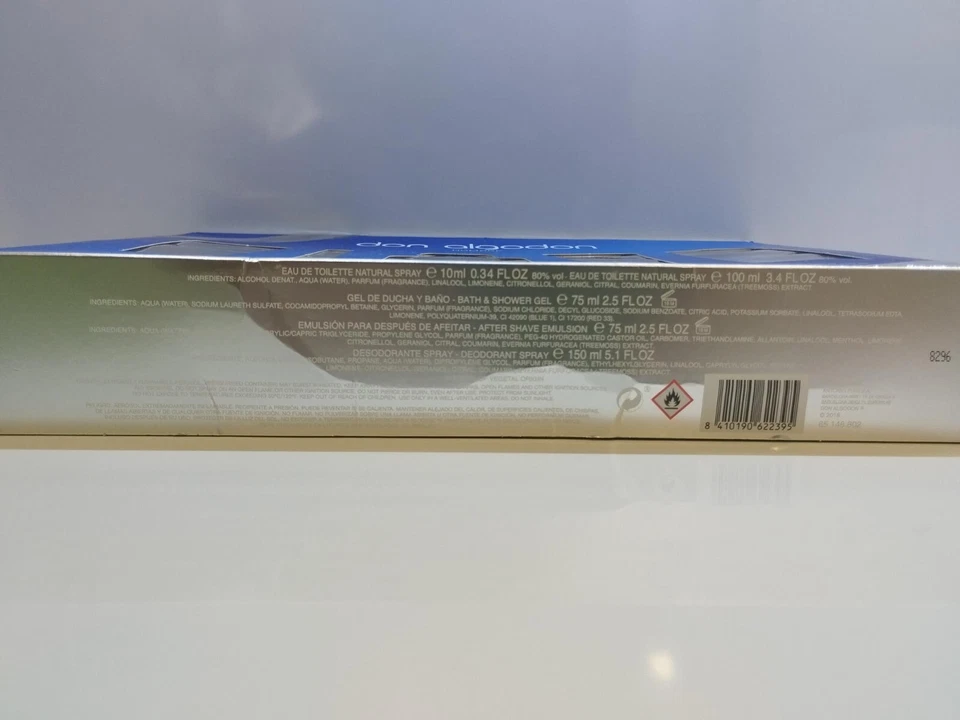 DON ALGODON colonia 100, after shave 75, colonia 10, shower gel 75, desodorante - Imagen 4 de 4