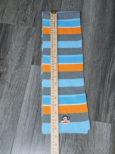 Paul Frank Julius Monkey Scarf kids Size 4-16 38 Inches Long Viscose - Picture 2 of 5