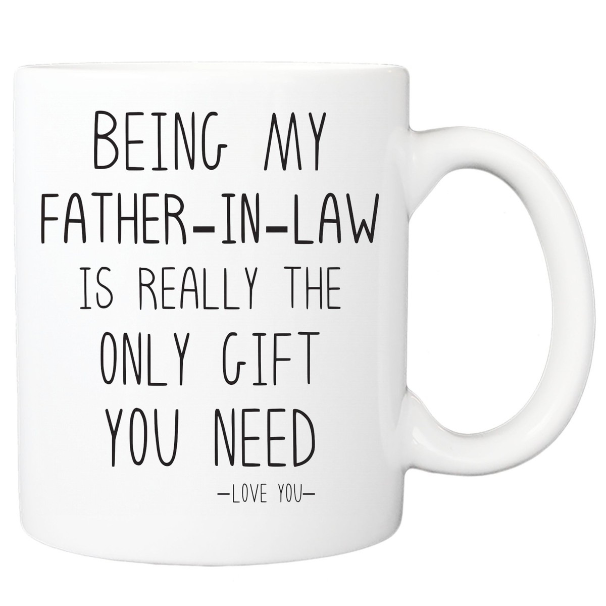 Funny Father Cool Gifts For Father In Law Best Father-in-law Mug