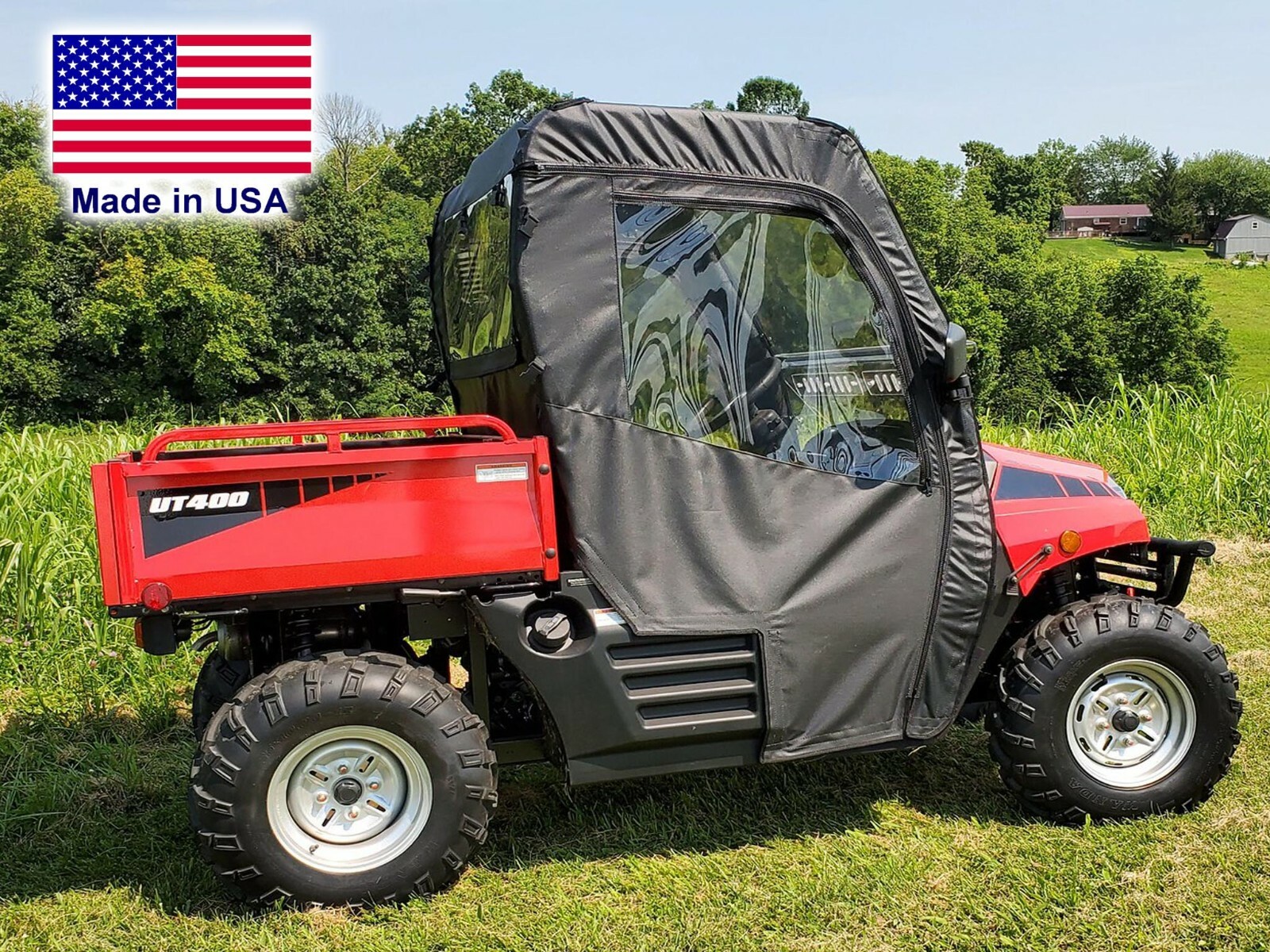 FULL ENCLOSURE for Coleman UT400 Hard Windshield, Roof, Doors, & Rear