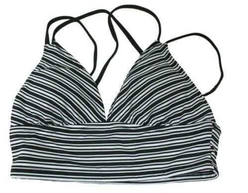 Mossimo Size M Striped Regular Size Top Swimwear for Women