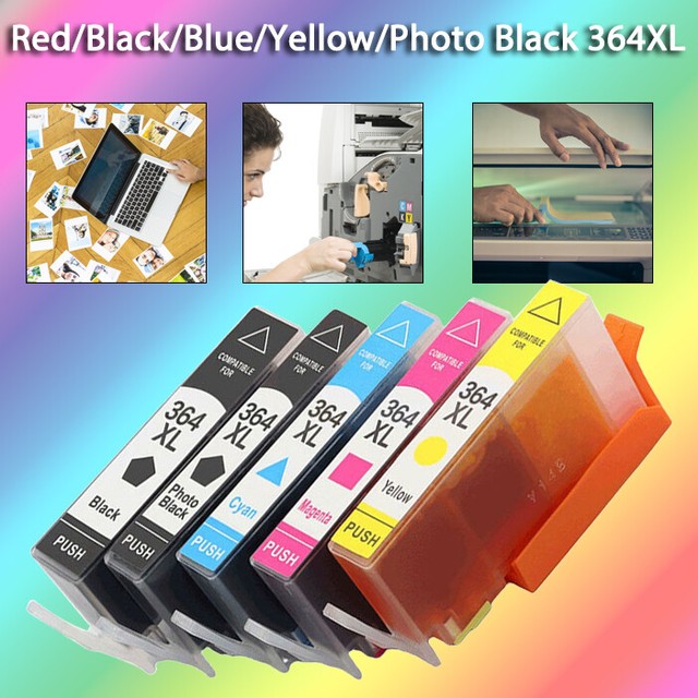 Ink Cartridges for HP364XL HP364 Photosmart 5522 7510 Deskjet 3522 3070a 3520 * Ink Cartridges for HP364XL HP364 Photosmart 5522 7510 Deskjet 3522 3070a 3520 *