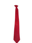 Clip On Tie Black Red Navy White Security Doorman Funeral Men's Ladies Bouncer