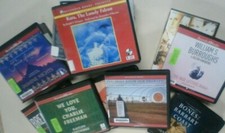 AudioBooks CD & MP3 Fiction/Non-Fiction Choos...