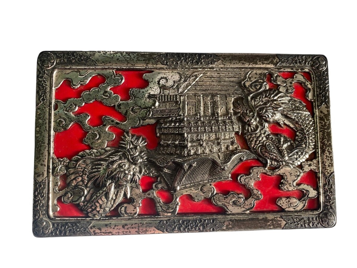 【美品】ドラゴントゥース メタリック オカリナ Vintage Zu dragon metal jewelry music box Japan | eBay