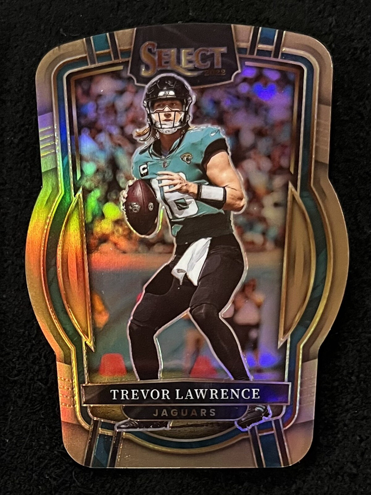 2022 Select Trevor Lawrence Club Level COPPER PRIZME Die Cut /99 #254 Jaguars