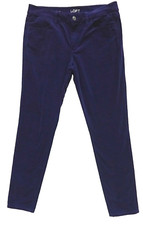 ANN TAYLOR LOFT Super Skinny Corduroy Pants Women's Size 6 Purple Cords