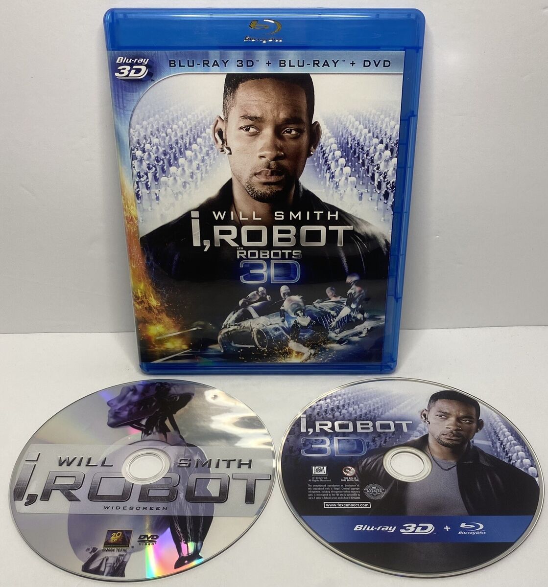 I, Robot (3D, 2D, Bluray, DVD, 2012, Will Smith, OOP I, Robot (3D, 2D, Bluray, DVD, 2012, Will Smith, OOP