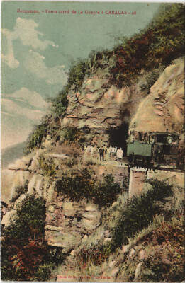 PC VENEZUELA, FERRO CARRIL DE LA GUAYRA A CARACAS, Vintage Postkarte (b43445)