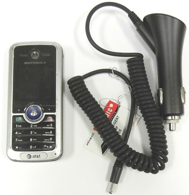 Motorola C series C168i - Silver ( AT&T ) Cellular Phone - Bundled