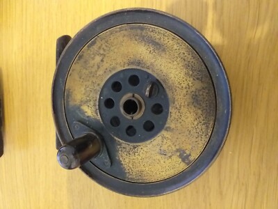 J B MOSCROP 4 1/2'' BRONZE REEL MANCHESTER VG