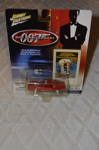 1/64 JOHNNY LIGHTNING 007 40TH ANNIVERSARY DIAMONDS ARE FOREVER Mustang Mach 1