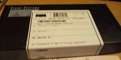 Memoria aprobada MEM-MSFC2-256MB 256MB para Cisco 6000/6500 MSFC2, CAJA SELLADA - Imagen 4 de 5