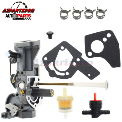 Carburatore 3.5hp 495457 Kit Carburatore Per Motore Briggs Stratton 3 3 5hp Ricambi 1080375 - Foto 3