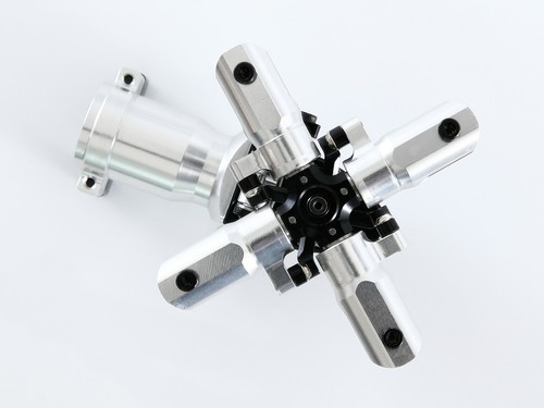 Trex 600 Helicopter 4 Blade 2 Push Metal Tail Rotor Assembly for T-rex 600 550 - Picture 7 of 7