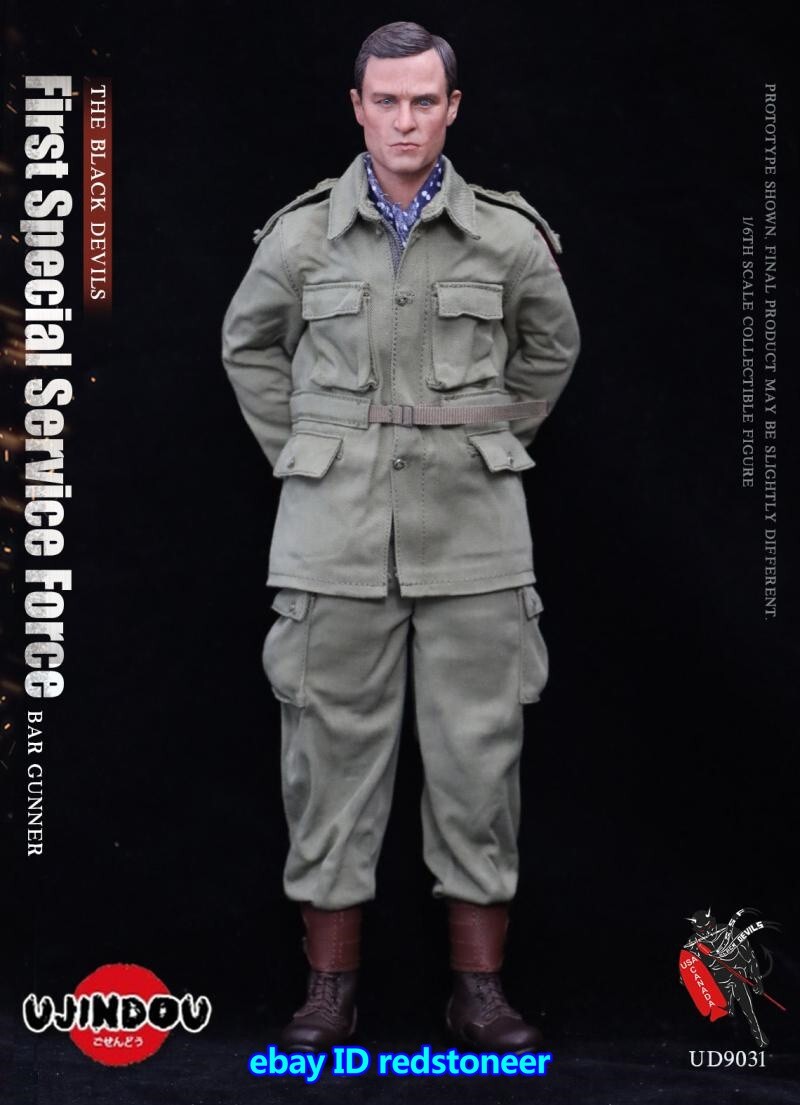 UJINDOU First Special Service Force - BAR Gunner 1/6 Scale