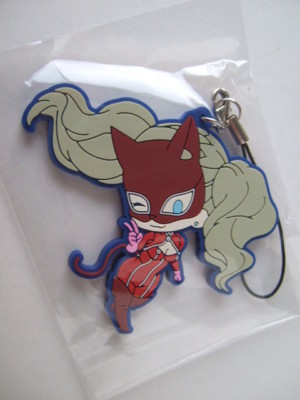Panther Ann Takamaki Rubber Strap Key Chain P5 Persona MOVIC