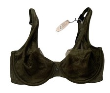 Victoria's Secret Nwt Underwire Green Dot Unlined Demi Bra 32DD
