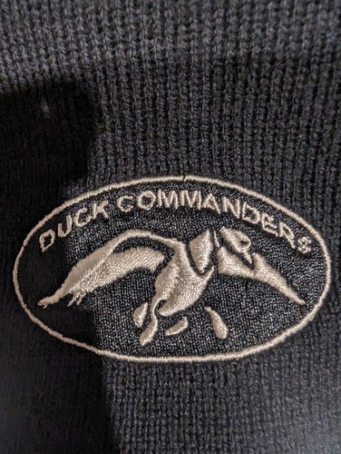 Beanie Duck Dynasty Duck Commander Black Embroidered New - Picture 2 of 2