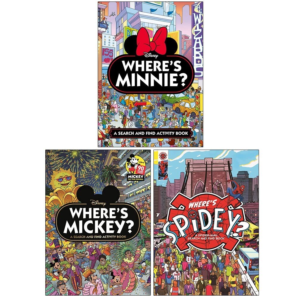 Studio Press Search And Find Activity Book Collection 3 Books Set - Image 2