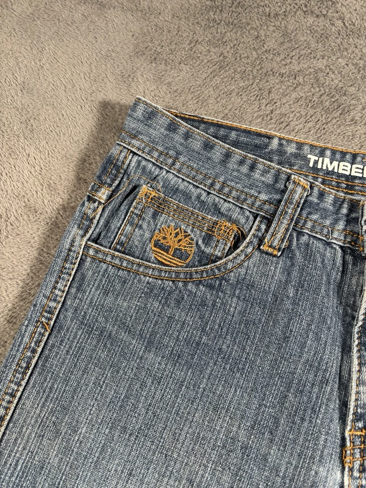 Jeans Timberland 14 Junior Relajado Calce Suelto Azul Denim** Foto 4 de 4