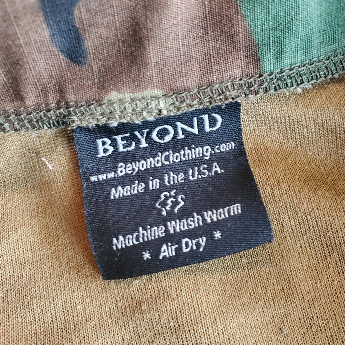 Beyond Clothing M81 L9 Mission Combat Shirt size M RARE CRYE
