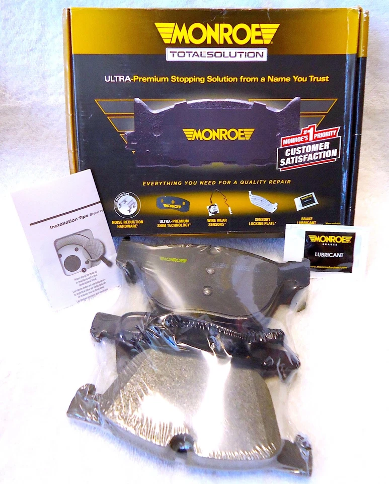 Juego de pastillas de freno de disco delanteras BMW x5 Drive 3.5i Monroe DX1294W  Foto 2 de 4