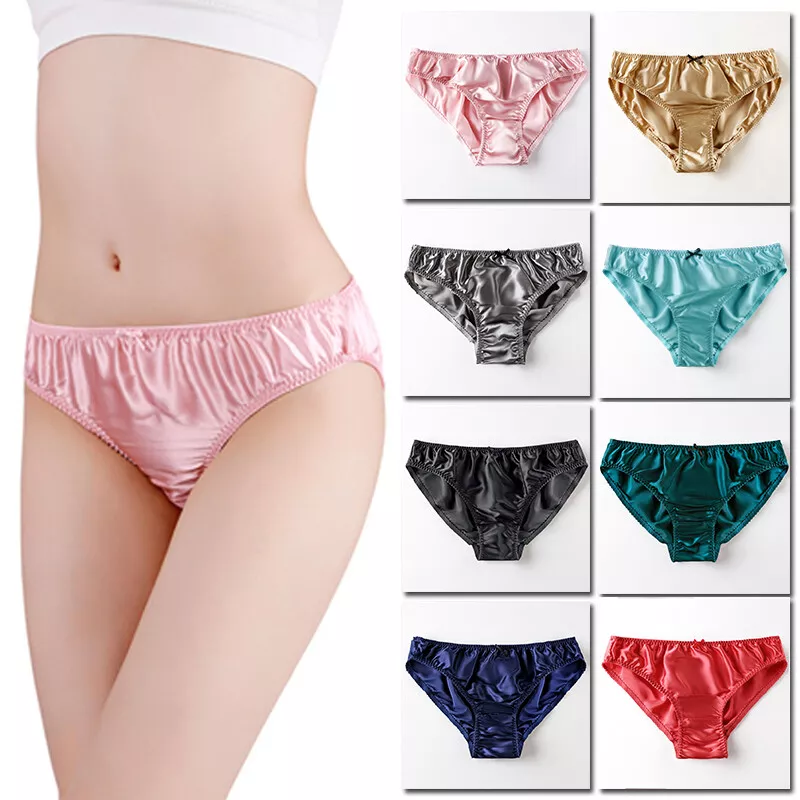 Womens cheap satin underwear