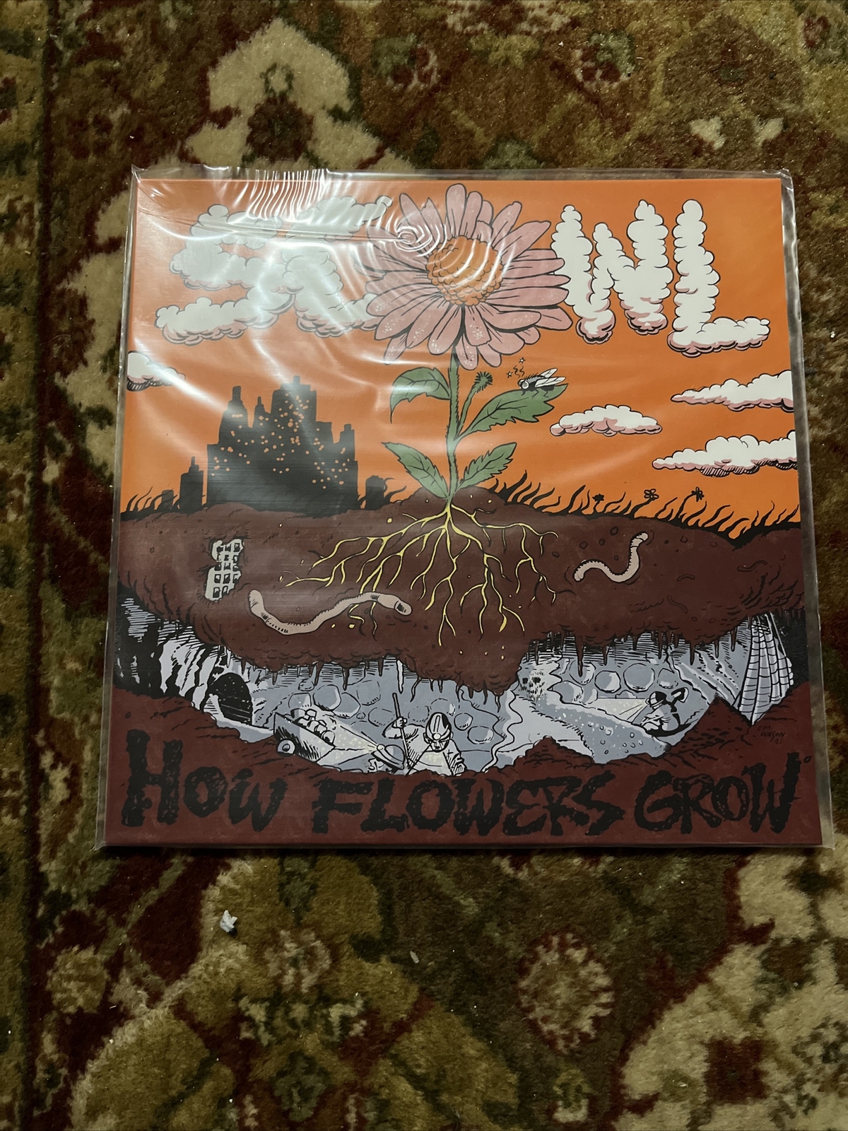 Scowl How Flowers Grow LP Yellow Pink Spinner Vinyl Limited Edition eBay