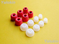 14pcs RDMF-CLNSEN Memory Foam and Round Eartips for Sennheiser HD 1 Wireless