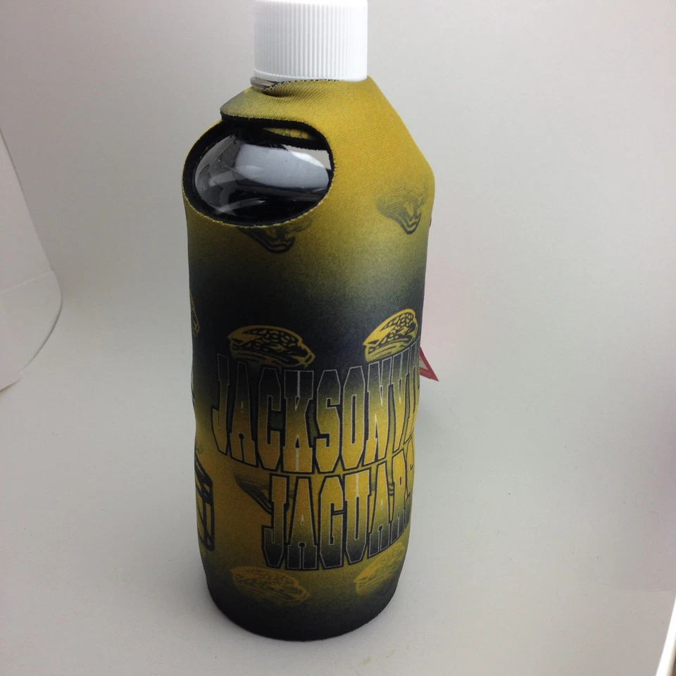 Capacete Jacksonville Jaguars neoprene 1/2 litro suporte para tampa de garrafa de água - Imagem 2 de 2