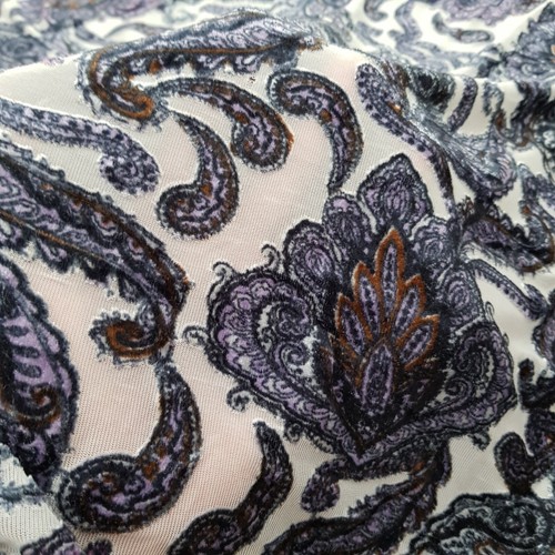 NEXT Summer Blouse Top Tunic Size 20 Navy Blue Floral Sheer Stretch Cap Sleeve - Picture 3 of 7