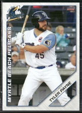 Tyler Payne 2019 Myrtle Beach Pelicans Team Set 