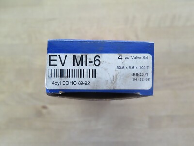 Top Line Engine Valves EV MI-6 Set of 4 (6D-5-5)