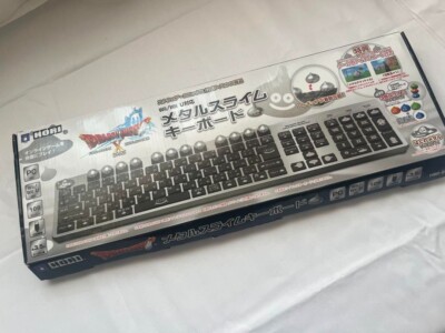 HORI キーボード HWI-52 Nintendo Dragon Quest X Metal Slime Keyboard Silver HWI-52