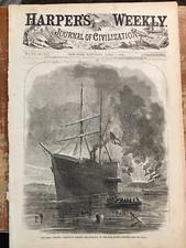 Battle New Bern NC 1862 CSS Nashville Run Beaufort KY-New Madrid MO