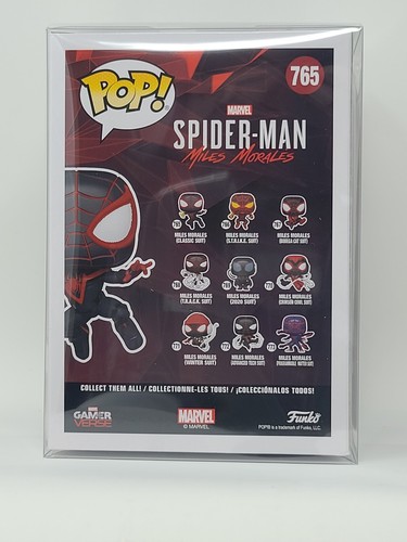 Traje Clásico Funko Miles Morales 765 Marvel Spider Man con Caja Protectora - Imagen 3 de 6