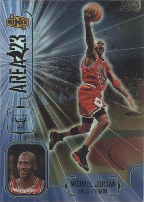 1998-99 Upper Deck Ionix - Michael Jordan #A2 - 1 of 2