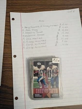 Misc Football card lot #6