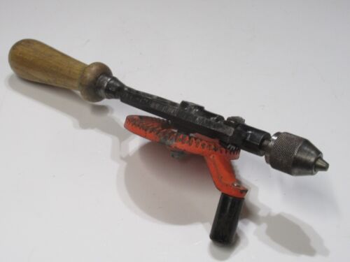 Lovely Vintage Stanley Chapman Single Pinion Hand Drill Egg Beater - Picture 19 of 21