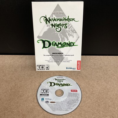 Neverwinter Nights Diamond Windows Big Box PC CD-ROM 2006 Forgotten Realms
