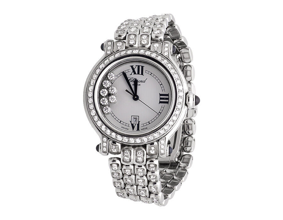 Pre-Owned Womens 30 mm Chopard Happy Sport 27/8236-23 Pre-Owned Womens 30 mm Chopard Happy Sport 27/8236-23