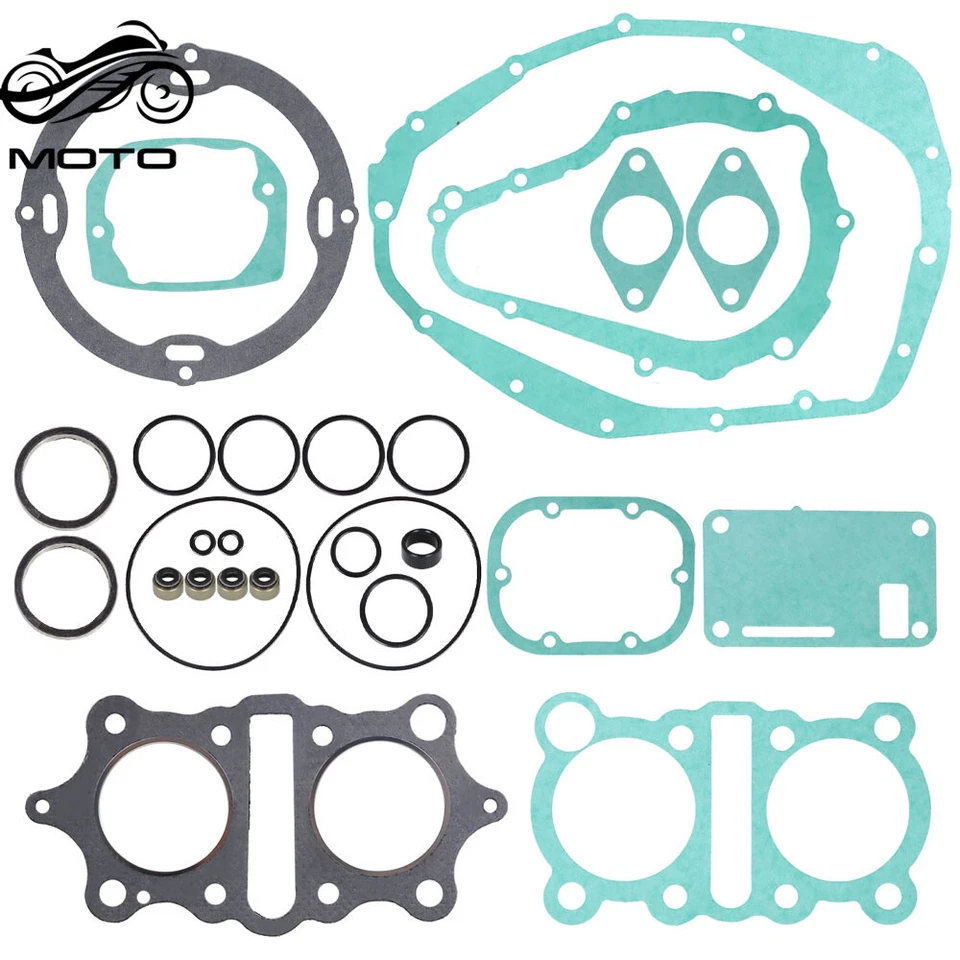 Kit completo de juntas de motor para Yamaha XS400 1977-1982 XS400S 1980-1982 Foto 2 de 4