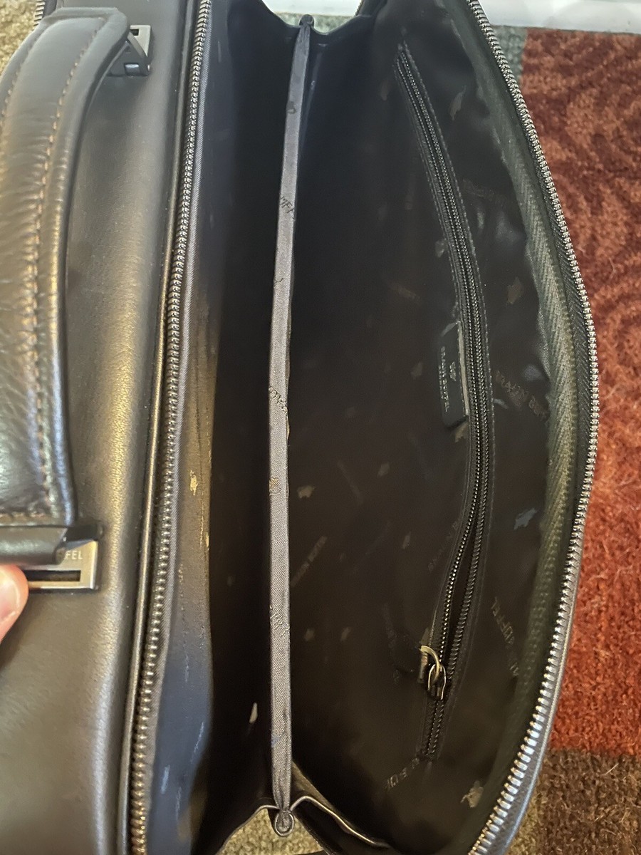Braun Buffel Mens Briefcase/ Messenger/Portfolio/ Laptop Style Bag