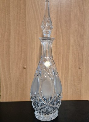 Vintage Princess House 24% Bleikristall Karaffe + hoher Stopfen W. Germany