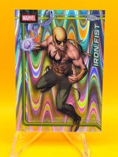 2026 Topps Chrome Marvel Comics #56 Iron Fist RayWave Refractor